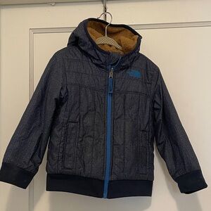 The North Face - Toddler hooded winter, reversible coat